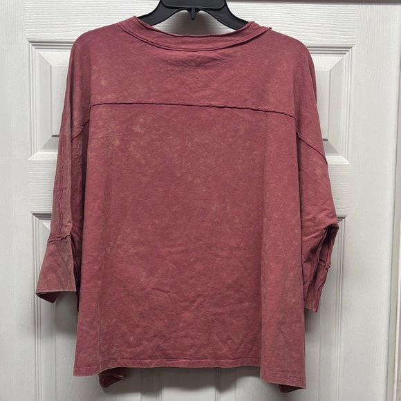 Easel New Pink Top with Yellow Star Patch - Picture 4 of 4